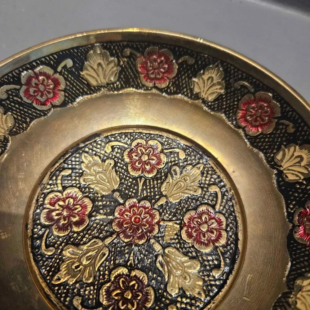 Brass Cloisonne Bowl 5